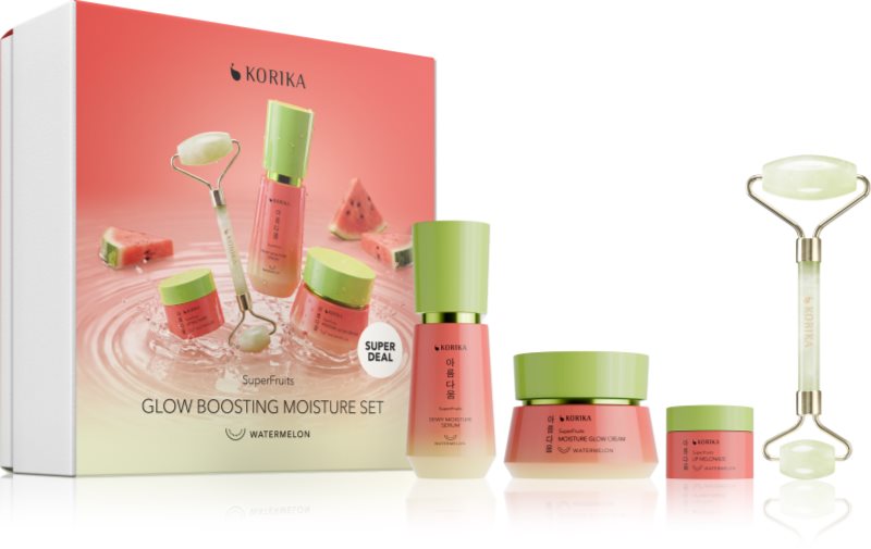 KORIKA SuperFruits Glow Boosting Moisture Set set hidratant fortifiant