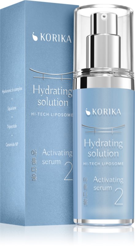 KORIKA HI-TECH LIPOSOME Hydrating solution Activating serum ser cu hidratare intensiva 30 ml