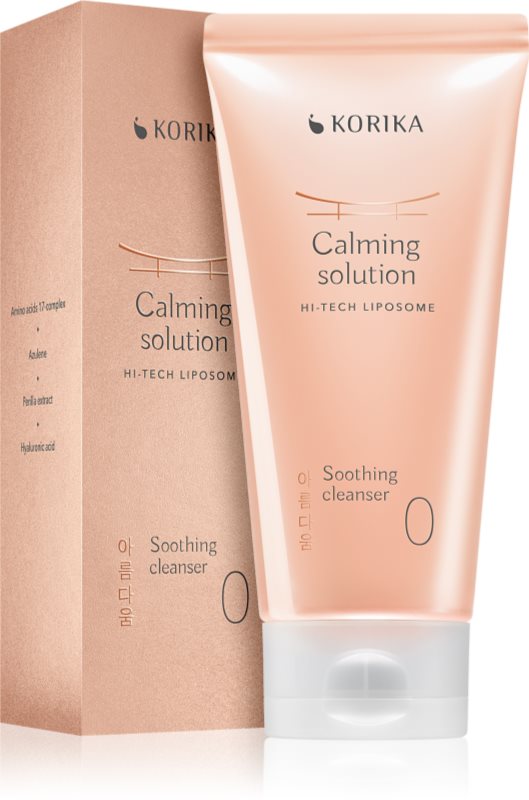 KORIKA HI-TECH LIPOSOME Calming solution Soothing cleanser crema de curatare cu efect de calmare 150 ml
