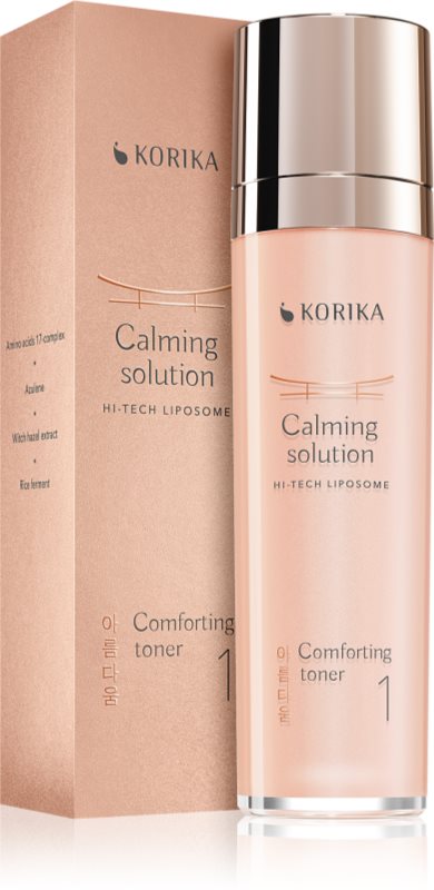 KORIKA HI-TECH LIPOSOME Calming solution Comforting toner calmant tonic 140 ml