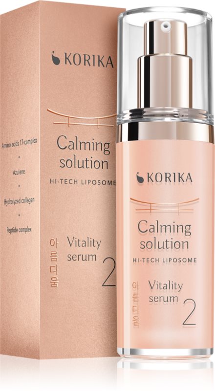 KORIKA HI-TECH LIPOSOME Calming solution Vitality serum ser calmant 30 ml