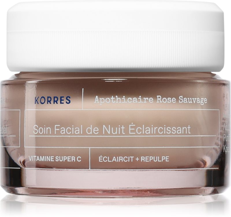 Korres Wild Rose Tratament regenerator pe timpul nopții 40 ml