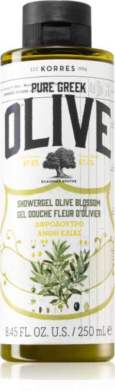 Korres Pure Greek Olive & Olive Blossom gel de duș 250 ml