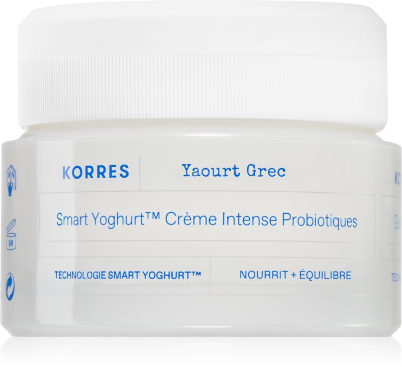 Korres Smart Yoghurt™ Probiotic Intense Cream crema intens hidratanta cu probiotice 40 ml