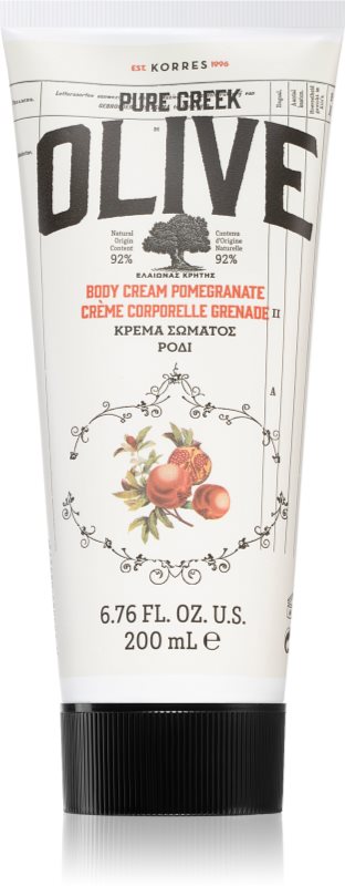 Korres Pure Greek Olive & Pomegranate loțiune de corp hidratantă 200 ml