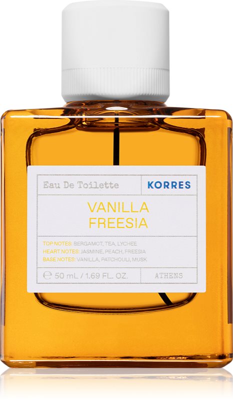 Korres Vanilla Freesia Eau de Toilette pentru femei 50 ml