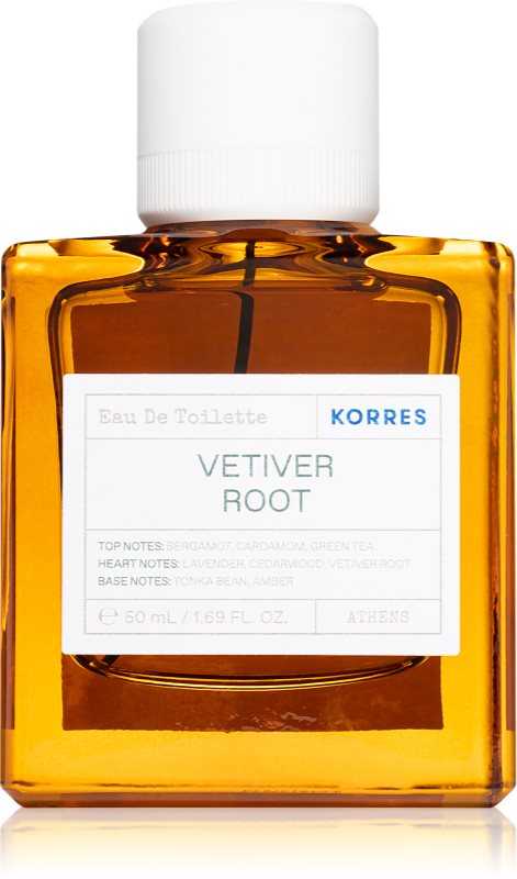 Korres Vetiver Root Eau de Toilette pentru bărbați 50 ml