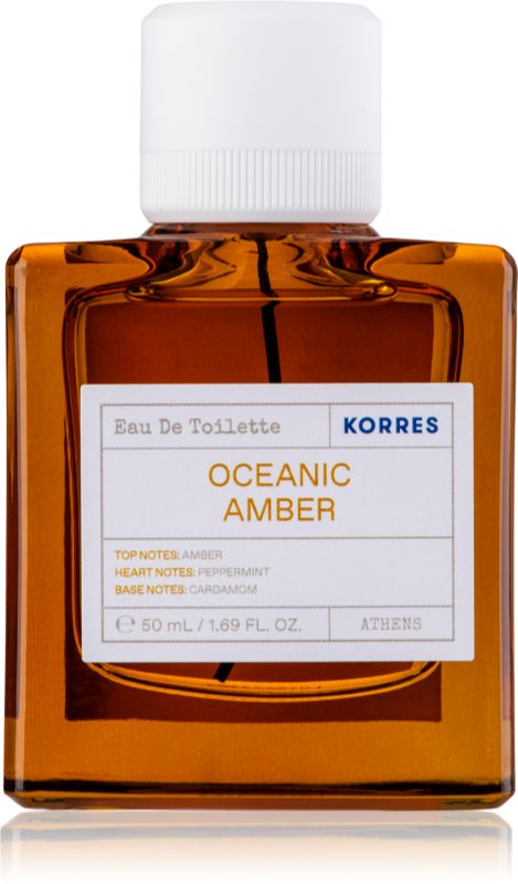 Korres Oceanic Amber Eau de Toilette pentru bărbați 50 ml