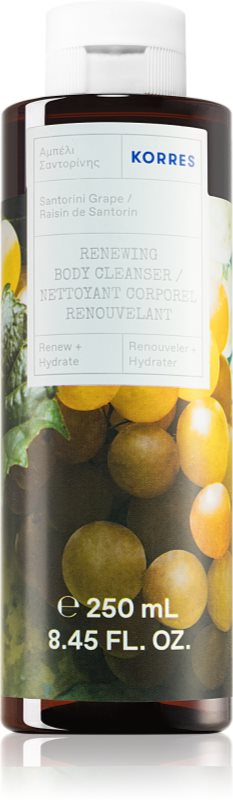 Korres Santorini Grape gel de dus revitalizant