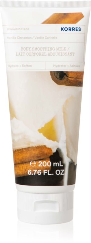 Korres Vanilla & Cinnamon lotiune de corp hranitoare cu ulei de migdale 200 ml