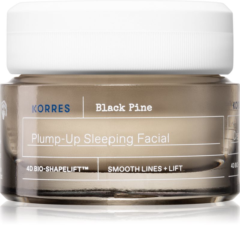 Korres Black Pine crema de noapte cu efect lifting 40 ml