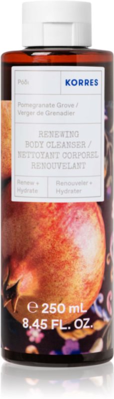 Korres Pomegranate gel de dus revigorant 250 ml