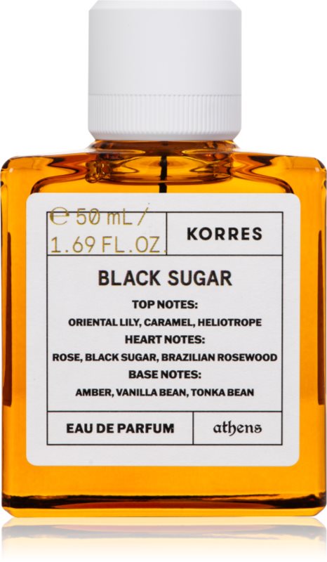 Korres Black Sugar Eau de Parfum pentru femei 50 ml