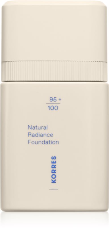 Korres Natural Sheer Foundation make-up cu textura usoara pentru un look natural