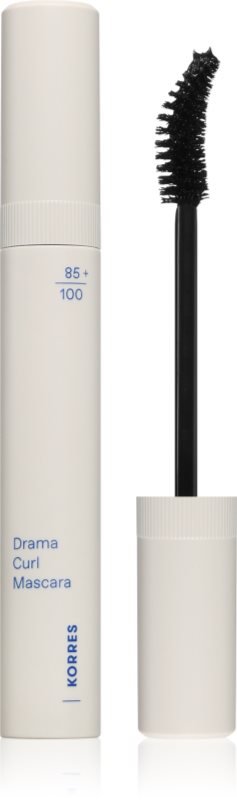 Korres Drama Curl Mascara mascara cu rotatie pentru o buna definire a genelor culoare 01 Black 13 ml
