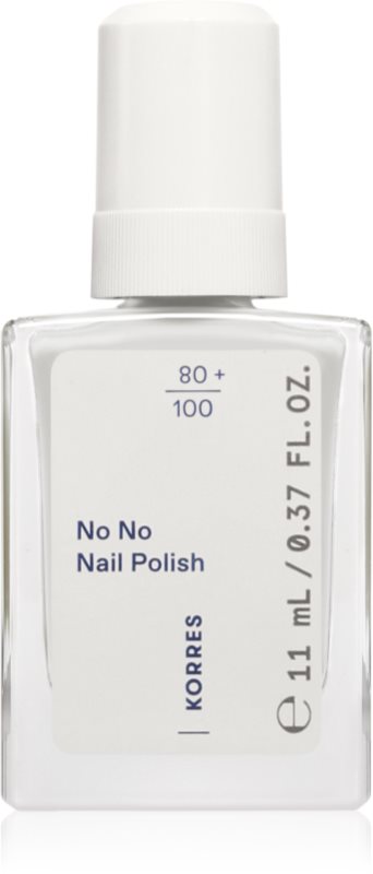 Korres No No Nail Polish lac de unghii pentru ingrijire