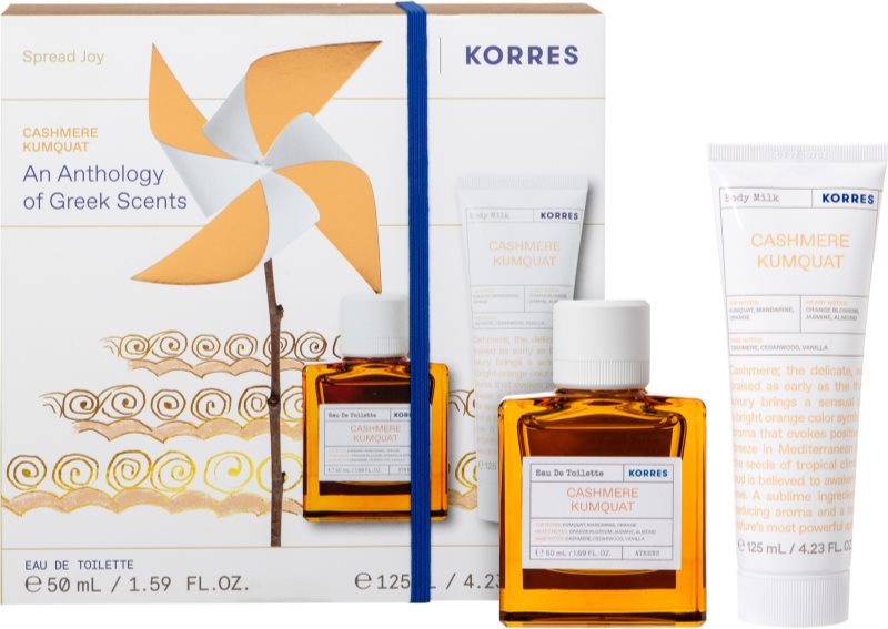 Korres Cashmere Kumquat set cadou pentru femei
