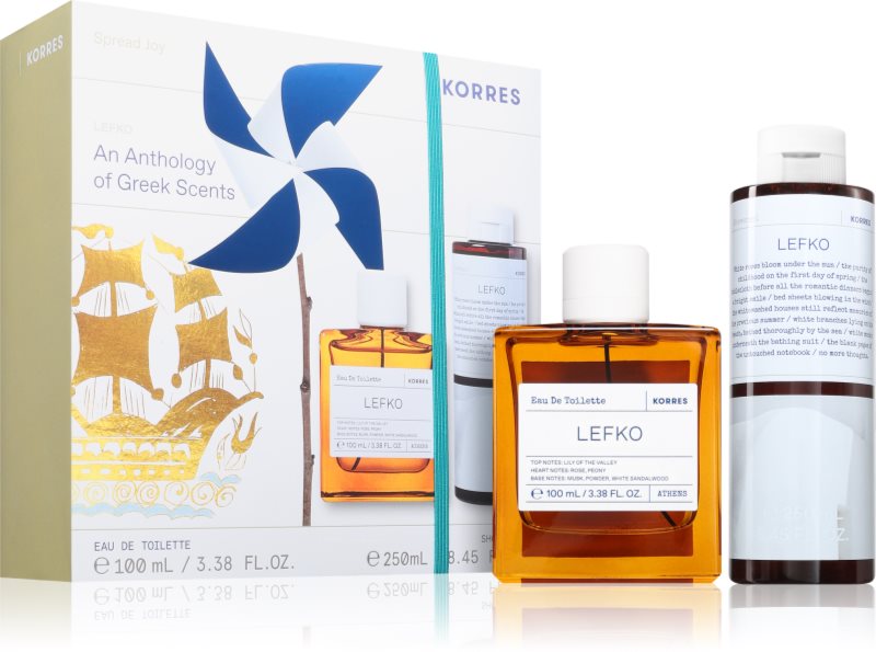 Korres Lefko set cadou unisex