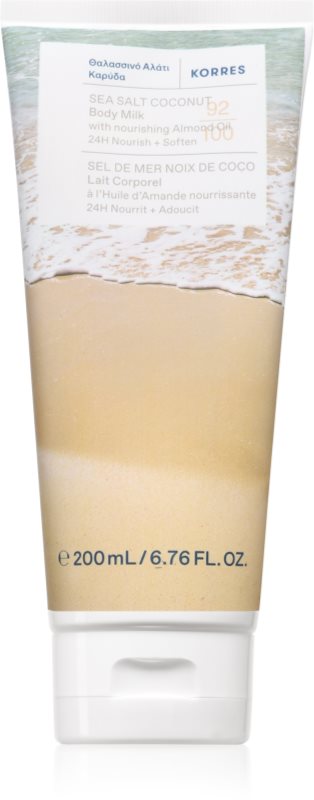 Korres Sea Salt Coconut loțiune de corp hidratantă cu cocos 200 ml