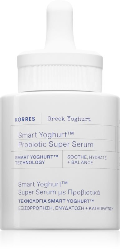 Korres Smart Yoghurt™ Probiotic Super Serum ser facial hidratant cu probiotice 30 ml