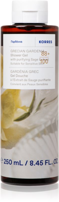 Korres Grecian Gardenia gel calmant pentru dus