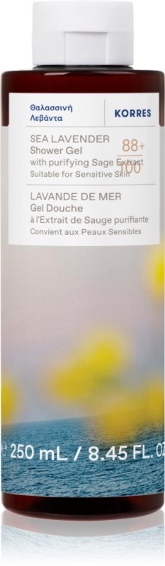 Korres Sea Lavender gel de duș pentru vară 250 ml