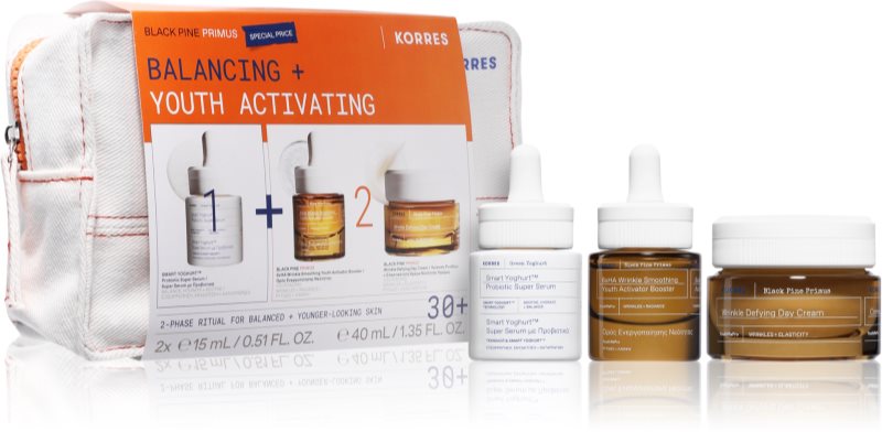 Korres Black Pine Primus Set set cadou faciale