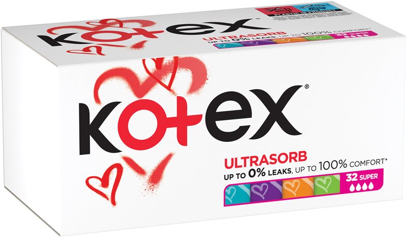 Kotex UltraSorb Super tampoane 32 buc