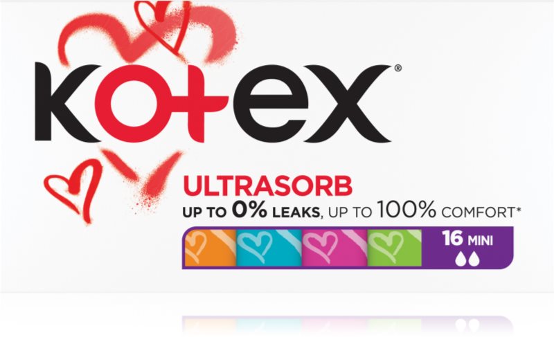 Kotex Ultra Sorb Mini tampoane 16 buc