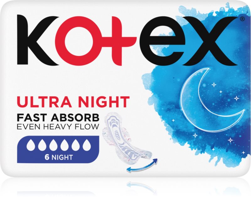 Kotex Ultra Night absorbante 6 buc