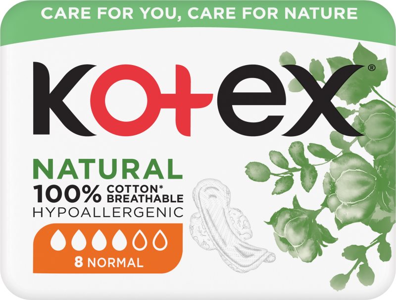 Kotex Natural Normal absorbante 8 buc