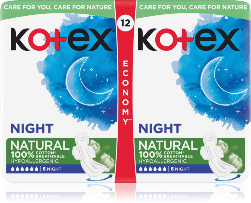 Kotex Natural Night absorbante