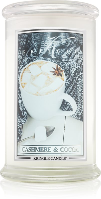 Kringle Candle Cashmere & Cocoa lumânare parfumată 624 g