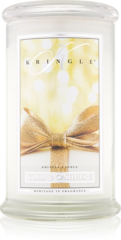 Kringle Candle Gold & Cashmere lumânare parfumată 624 g
