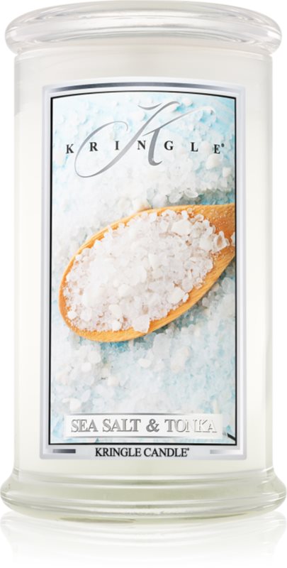 Kringle Candle Sea Salt & Tonka lumânare parfumată 624 g