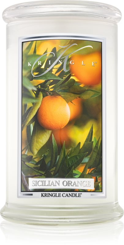 Kringle Candle Sicilian Orange lumânare parfumată 624 g