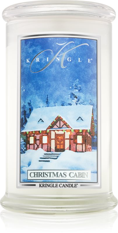 Kringle Candle Christmas Cabin lumânare parfumată 624 g