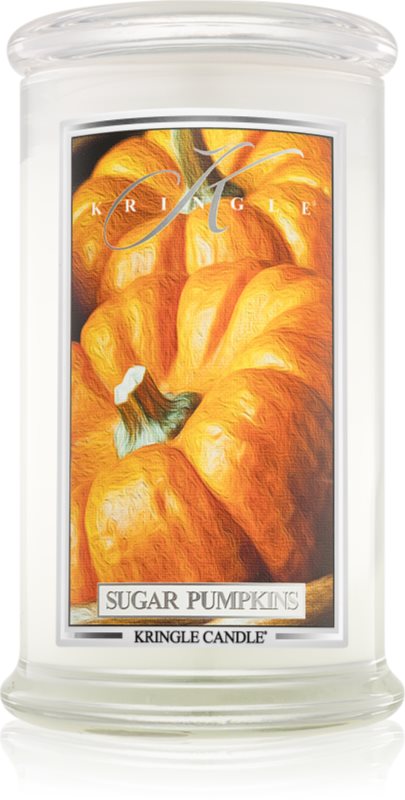 Kringle Candle Sugar Pumpkins lumânare parfumată 624 g
