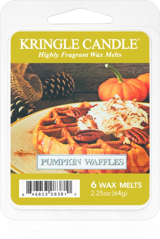 Kringle Candle Pumpkin Waffles ceară pentru aromatizator 64 g