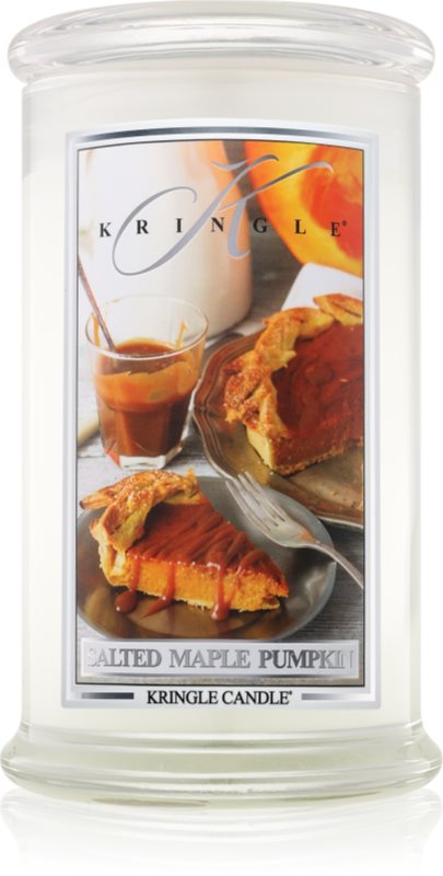 Kringle Candle Salted Maple Pumpkin lumânare parfumată 624 g