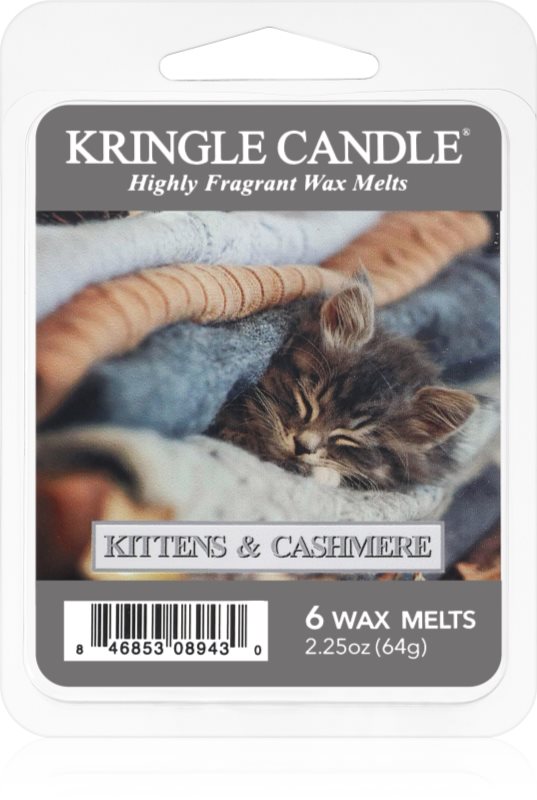 Kringle Candle Kittens & Cashmere ceară pentru aromatizator 64 g