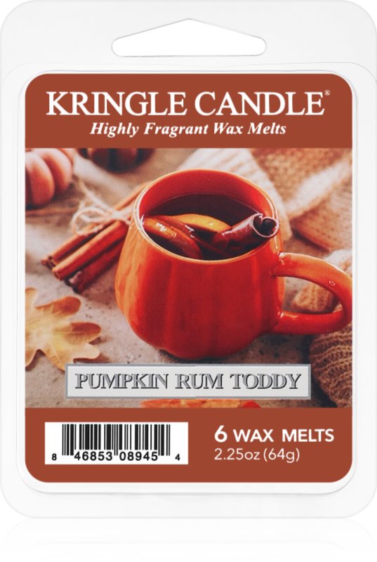 Kringle Candle Pumpkin Rum Toddy ceară pentru aromatizator 64 g