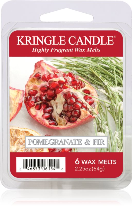 Kringle Candle Pomegranate & Fir Wax Melt DVA lumânare parfumată 64 g