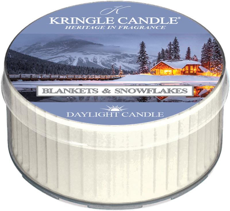 Kringle Candle Blankets & Snowflakes Daylight DTC lumânare parfumată 42 g