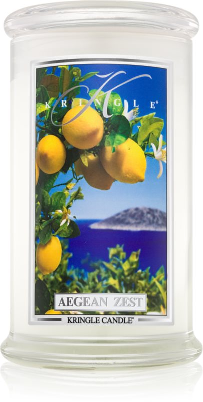 Kringle Candle Aegean Zest lumânare parfumată 623 g