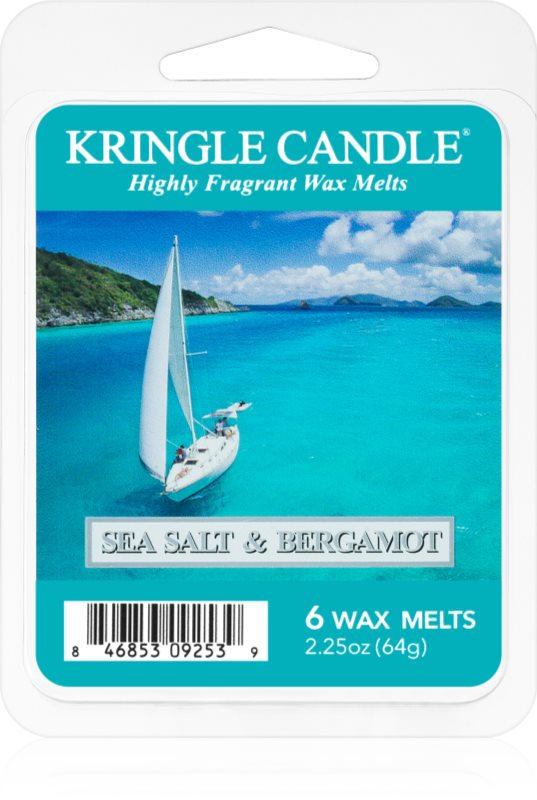 Kringle Candle Sea Salt & Bergamot ceară pentru aromatizator 64 g