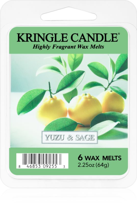 Kringle Candle Yuzu & Sage ceară pentru aromatizator 64 g