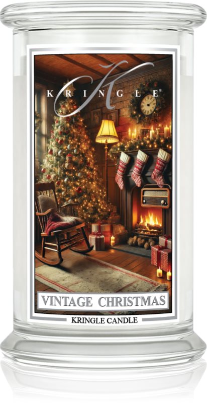 Kringle Candle Vintage Christmas lumânare parfumată 623 g