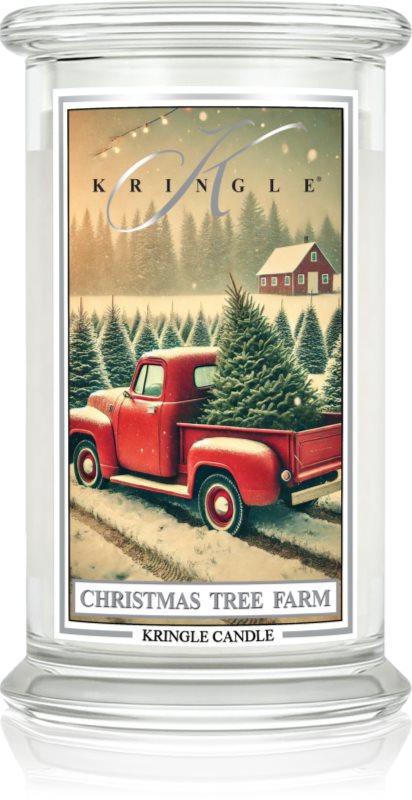 Kringle Candle Christmas Tree Farm lumânare parfumată 624 g