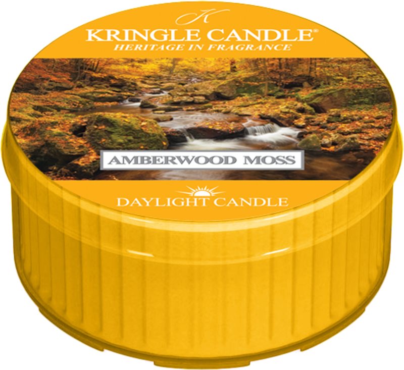 Kringle Candle Amberwood Moss lumânare 42 g